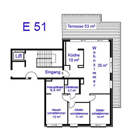 Premium Penthouse E51 3 Bedrooms And 2 Bathrooms 103qm Parking Free * מידזיזדרויה
